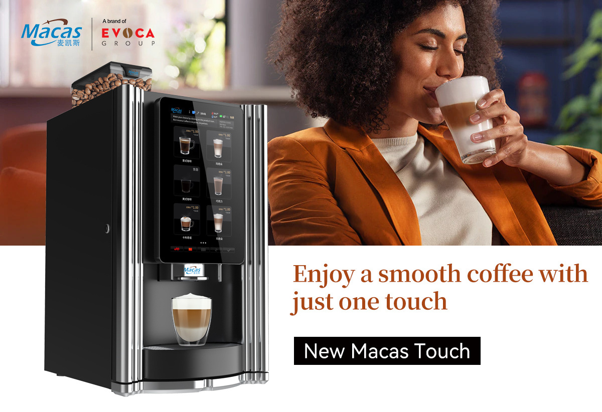 Smart WiFi Table Top Coffee Vending Machine for Coffee Shops and Coffee Making Equipment