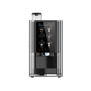 Touch Screen Cappuccino Latte Mocha Tea Vending Machine Freshly Ground Coffee for Hot Drinks 9 Beverages for Tea Lovers