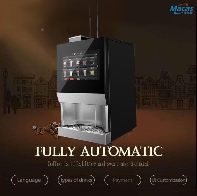 EVOACAS Portable Professional Bean-to-Cup Coffee and Tea Vending Machine for Coffee Making Equipment