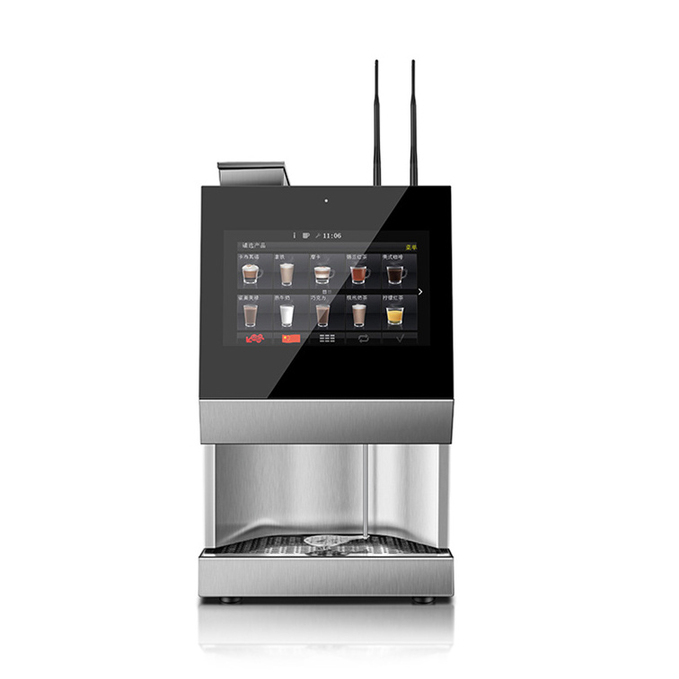 EVOACAS Commercial Automatic Espresso Coffee Machine Touch Screen Cafetera from China Coffee Making Equipment