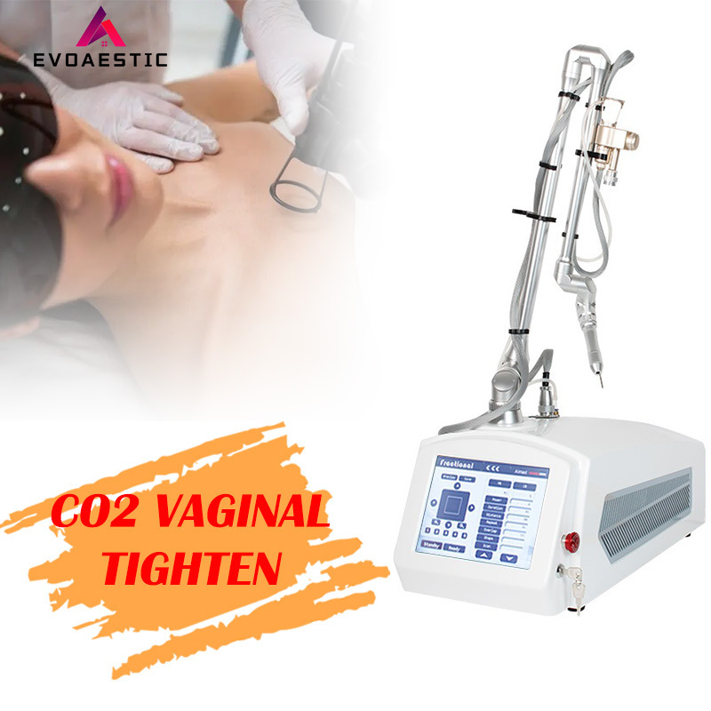 Professional Skin Brightening Laser Co2 Fraccionado 10600nm fractional laser Vaginal Tightening Machine