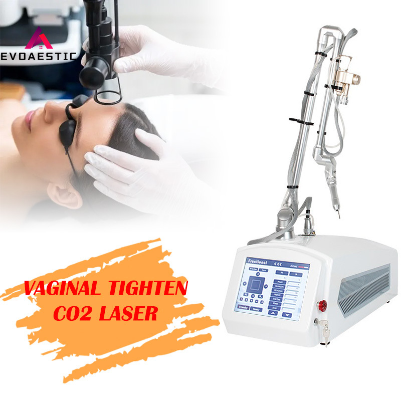 Professional Skin Brightening Laser Co2 Fraccionado 10600nm fractional laser Vaginal Tightening Machine