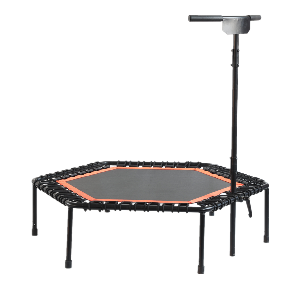 40''46''50''55'' Adults Jumping Dance Studio  Fitness Trampoline with handle bar