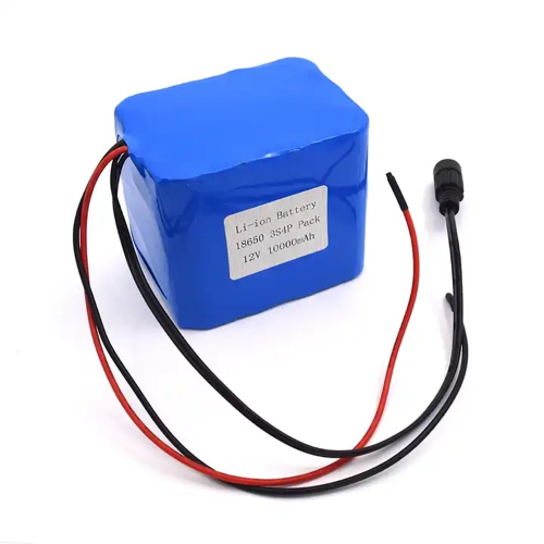 Li-ion battery 18650 3S4P pack 12V 10000mAh For Medical Device