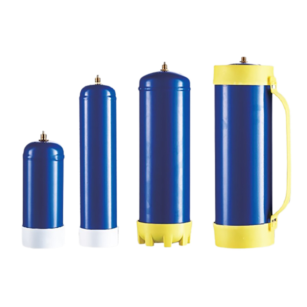 650G Cream Charger Tank TPED ISO 11118 Welding Steel Gas Cylinder 1.05L Whipped Cream Charger Cylinder