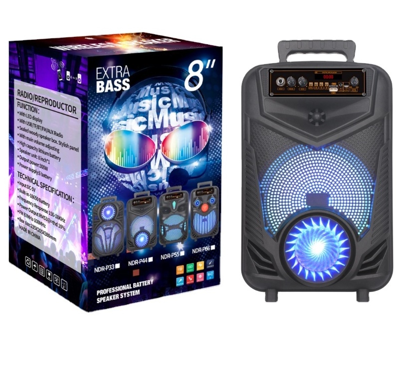 Original Outdoor Dj Box Parlante Bass Bocina Wireless Speaker Loud Subwoofers Super Bass Portable Speakers