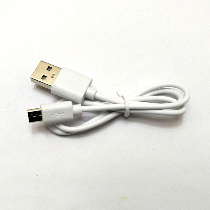 50cm micro PVC 1A usb cable short usb cable power bank charging cable headsets charging Cord 0.5m