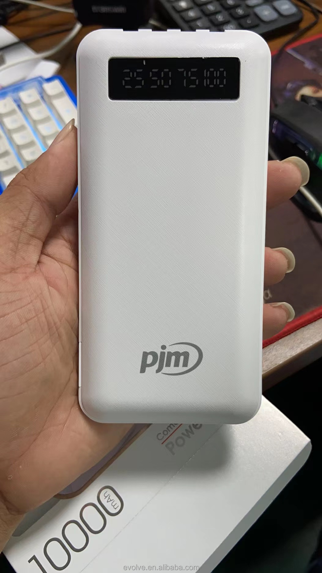 Custom Factory Price real 3 in 1  portable power bank with BIS PD Report smart power bank 10000mah