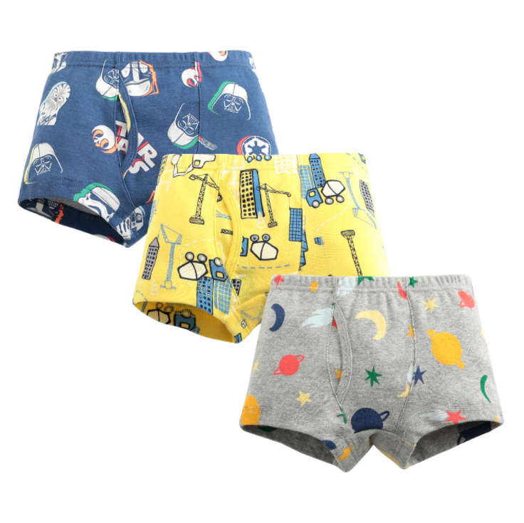 Hot Tumblr kids briefs cartoon underwear small boy seamless boxer for kids boy 5 years