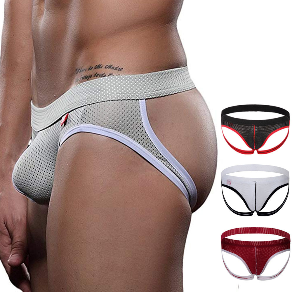 New 2022 fashion thong gay boy small sexy european mens thongs and g strings underwear bikini for men