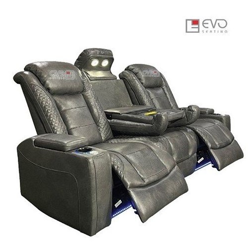 EVOseating Modern Luxury Single Home Theater Furniture Home Theater Chair EVO9330 Recliner Sofa Manual Recliner Cinema Chair