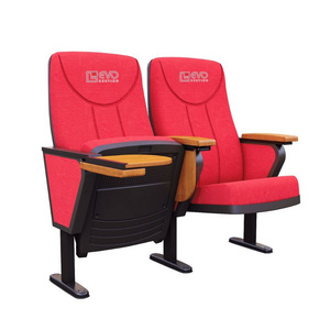 High quality durable comfortable auditorium chair EVO1202B church chair cinema chair with cushion