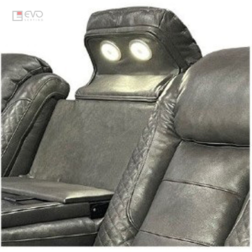 EVOseating Modern Luxury Single Home Theater Furniture Home Theater Chair EVO9330 Recliner Sofa Manual Recliner Cinema Chair