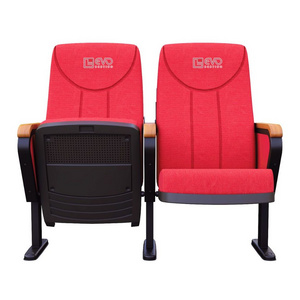 Foshan factory auditorium row chair Comfortable cinema conference soft row chair VIP Theater chair EVO1202W