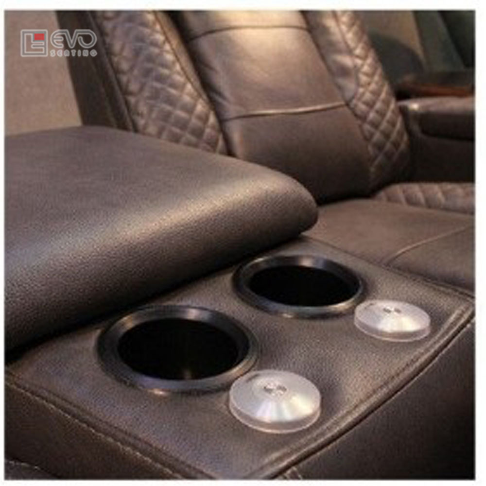 Home Theater Chair EVO9320 EVOseating Modern Luxury Single Home Theater Furniture Recliner Sofa Manual Recliner Cinema Chair