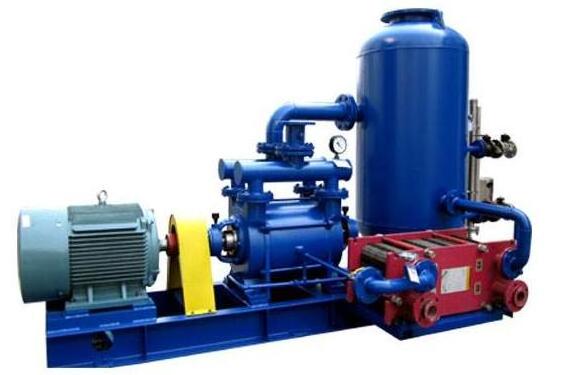 water cooled roots vacuum unit liquid ring vacuum pump system for vacuum distillation unit in oil refinery