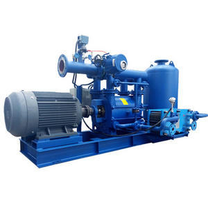 water cooled roots vacuum unit liquid ring vacuum pump system for vacuum distillation unit in oil refinery