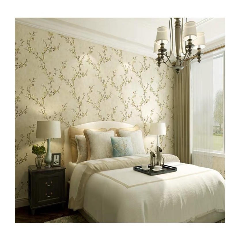 3D Self Adhesive Gold Peel And Stick Wallpaper For Bedroom