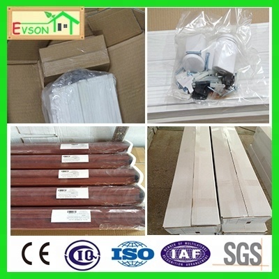 PVC Sound proof Sliding Wooden Door Folding Interior Door