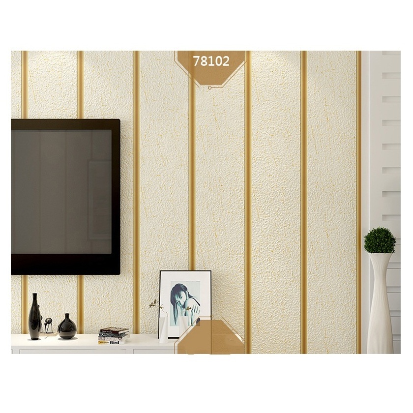 3D Embossed Modern Wallpaper For Walls Roll Wall Paper Home Decor