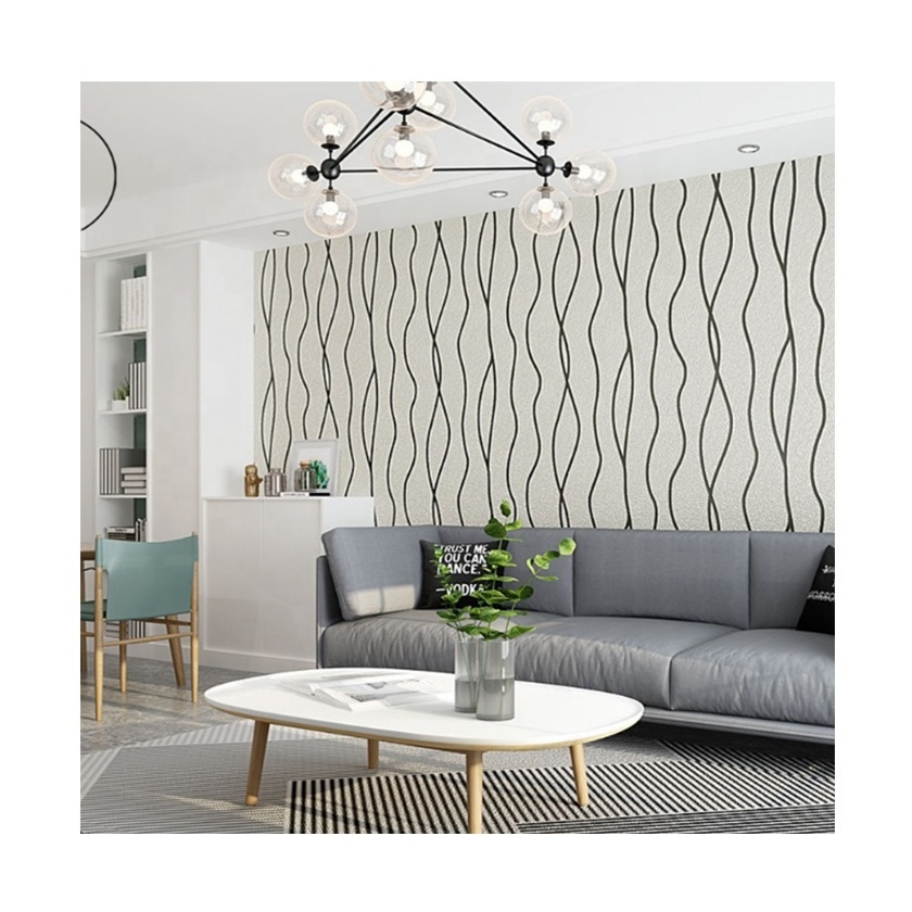 PVC Sticker Wall Paper Wallpaper Living Room