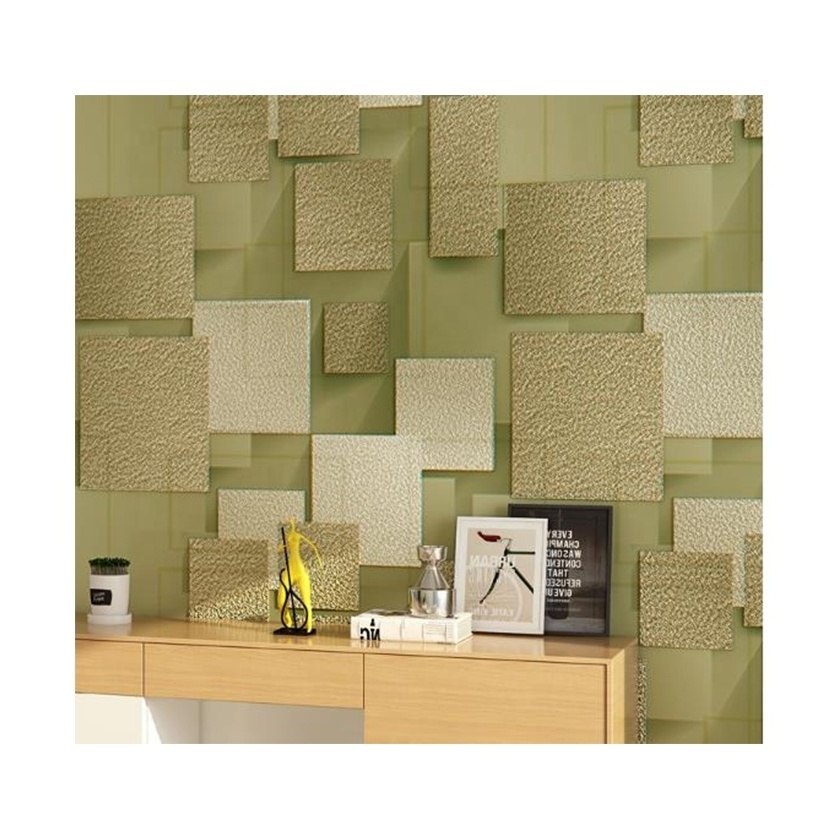 Decor Wall Paper 3D Marble Accent Wallpaper