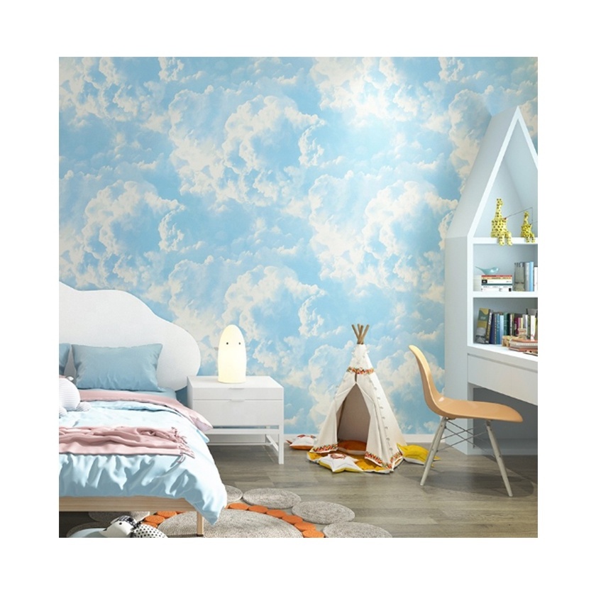 Baby Boy Room PVC Wallpaper Stickers Papel Parede Bebe