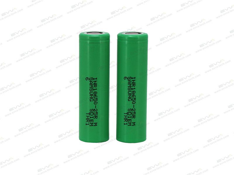 Genuine SDI 18650 Battery 25R 2500mAh 20A for Samsung INR18650-25R