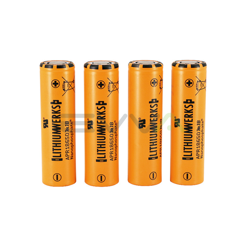 Lithium Werks APR18650M1B 3.3V 1200mAh Cylindrical LiFePo4 18650 High Power 25C LFP Battery for Medical Equipment