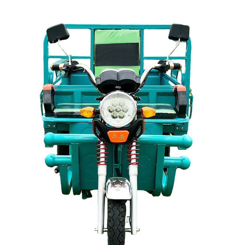 China 2 Seat Heavy Load Three Wheel Delivery Motorcycle Cargo Electric Tricycle