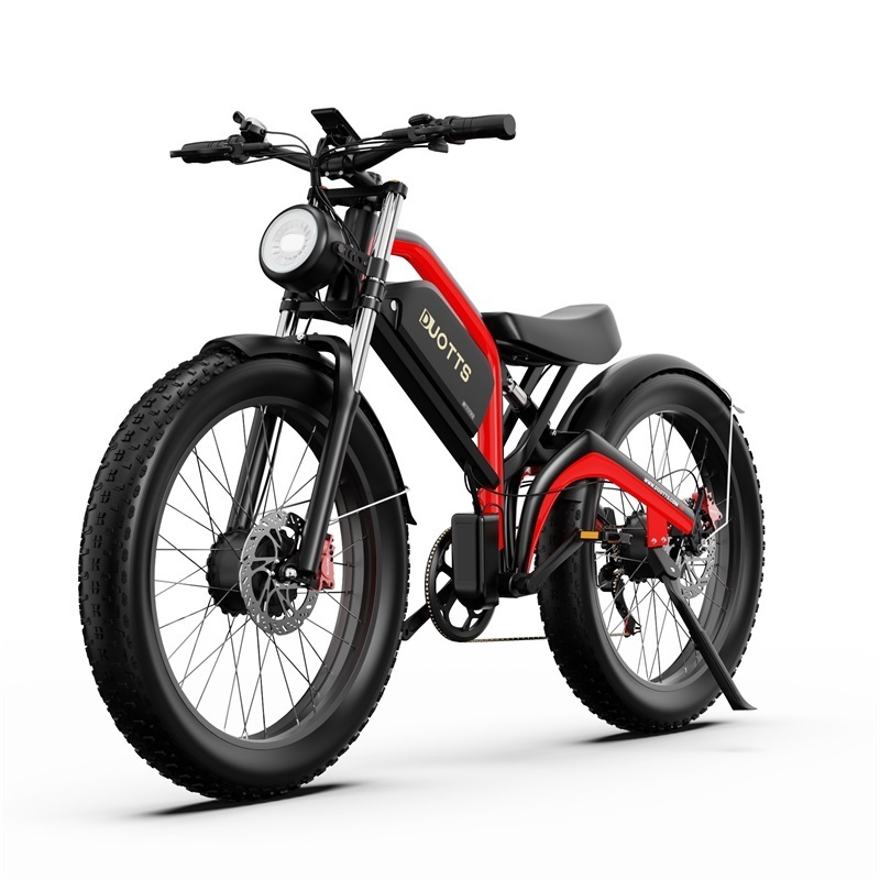 DUOTTS N26 Electric Bike 48V 20AH 750W*2 Dual Motors 26 Inch Fat Tire Electric Bikes Adults Shimano 7 Speed Speed Up to 55km/h