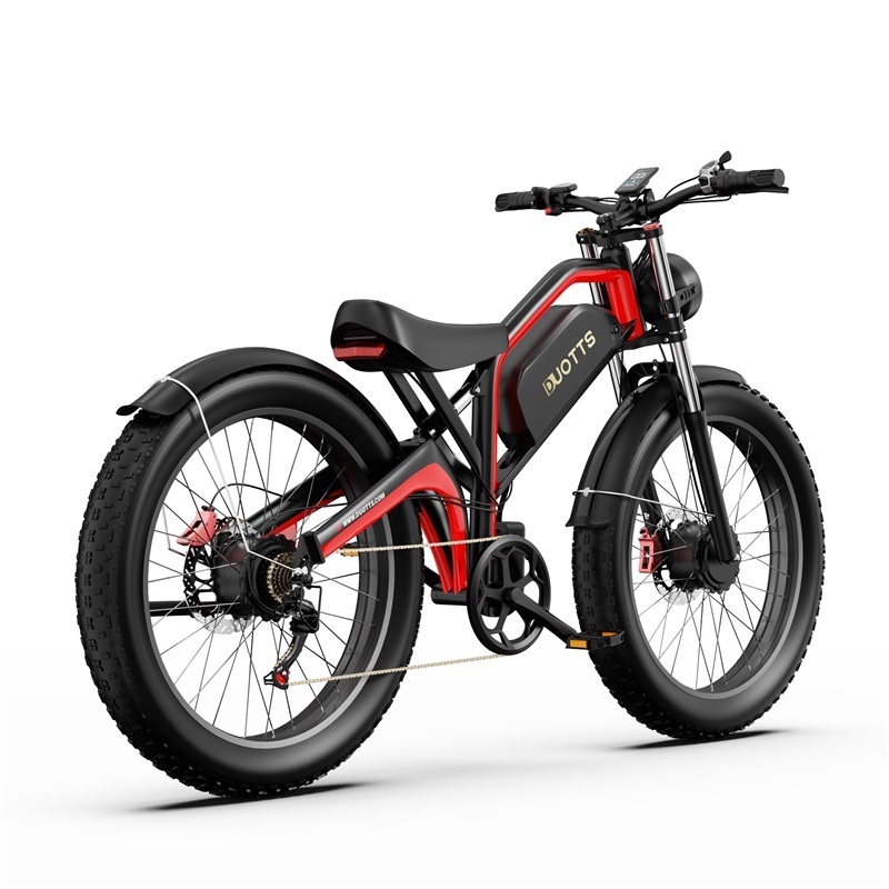 DUOTTS N26 Electric Bike 48V 20AH 750W*2 Dual Motors 26 Inch Fat Tire Electric Bikes Adults Shimano 7 Speed Speed Up to 55km/h