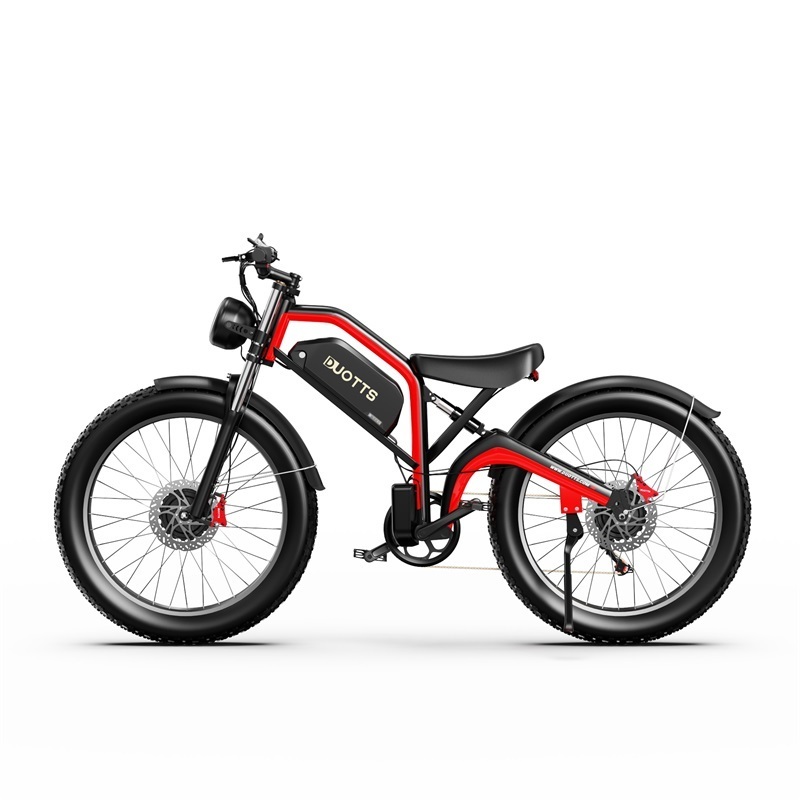 DUOTTS N26 Electric Bike 48V 20AH 750W*2 Dual Motors 26 Inch Fat Tire Electric Bikes Adults Shimano 7 Speed Speed Up to 55km/h