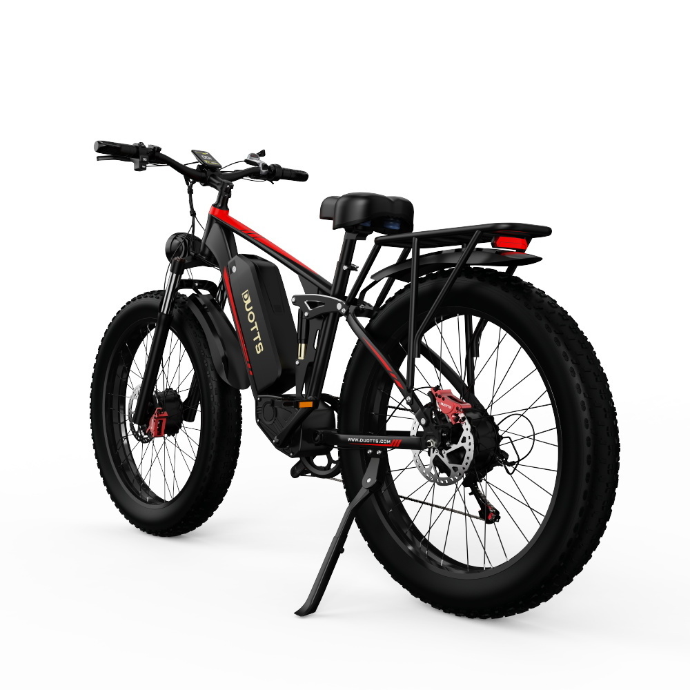 2023 New Dual Motor All Terrain Mountain Electric Bike double damping Oil Brake Control European Warehouse Duotts S26