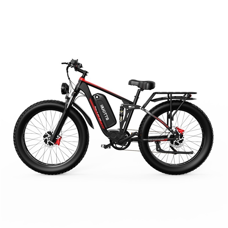 EU Warehouse DUOTTS S26 Dual Motor Electric Bike 20AH Battery Removable Snow Mountain Fat Tire Off-road Ebike Dropshipping