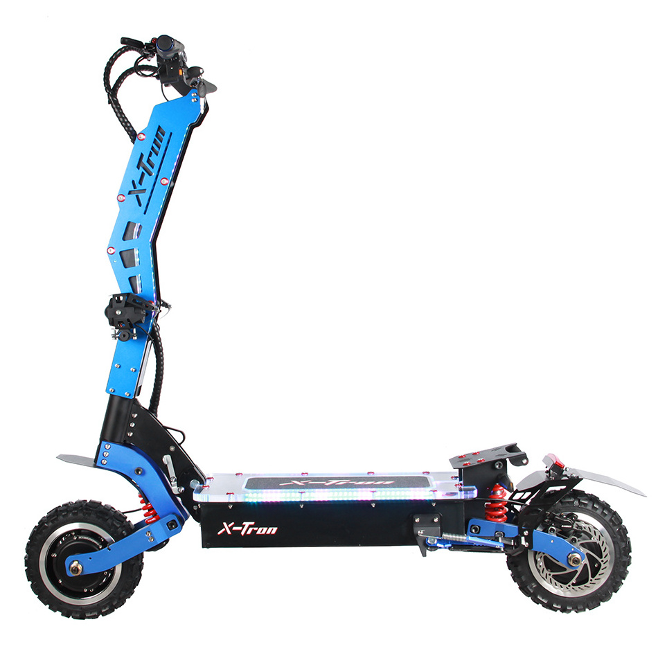 X-Tron VIPER 72V 8000W 13 inch off-road tire electric scooter flj two motor scooter for adults