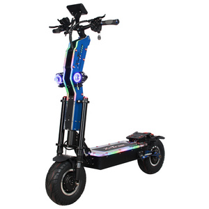 X-Tron VIPER 72V 8000W 13 inch off-road tire electric scooter flj two motor scooter for adults