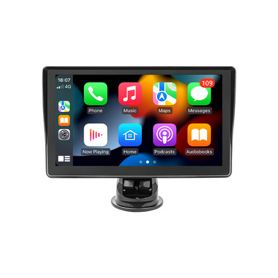 SOMISHINK Hot Sale Carplay Android Auto Radio Stereo 1 Din Car DVD Player 7 Inch Touch Screen Car Stereo HD