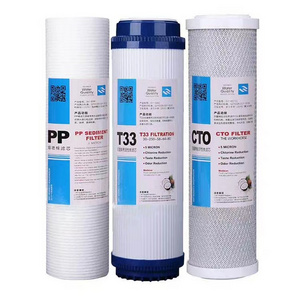 water treatment activated carbon cartridge filter 1 5 Micron UDF CTO Filter Cartridge osmosis filter with 20 "inch length