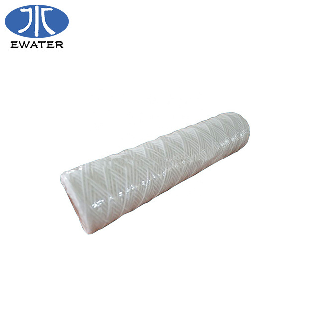 Water Treatment Tanks Sediment Filter PP Yarn String Wound Cartridge