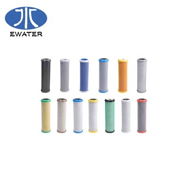 Water Treatment Machine Home Water Activated Carbon Block CTO Filter Cartridge carbon filter cartridge 10inch