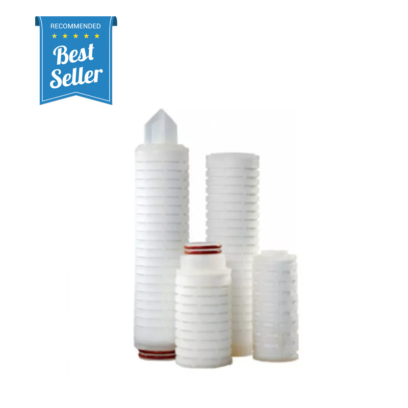 Wholesale PP Pleated Cartridge Filter PP Membrane Filter High Flow