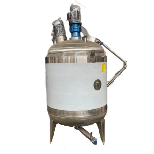 Machinery Industrial 500L Food Grade Stainless Steel Tank Mixing Equipment With Agitator cheap price heating