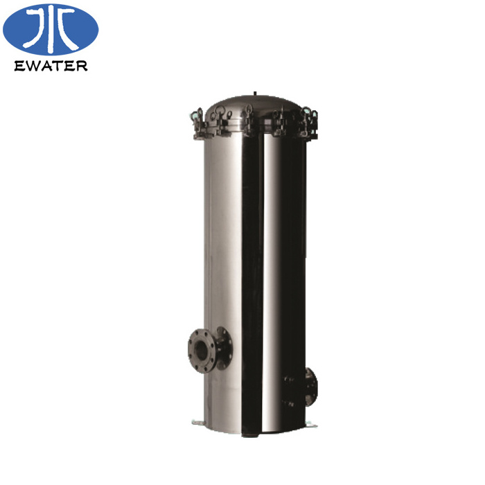 China Manufacturer Stainless Steel Multi Cartridge Filter Housing For Ro Water Filter