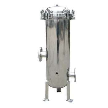 40 Inch Precision Water Filter Housing Multi Cartridges Stainless Steel 304 Filter Housing