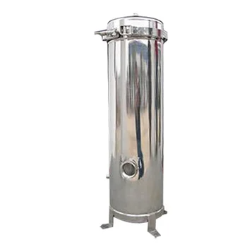 40 Inch Precision Water Filter Housing Multi Cartridges Stainless Steel 304 Filter Housing