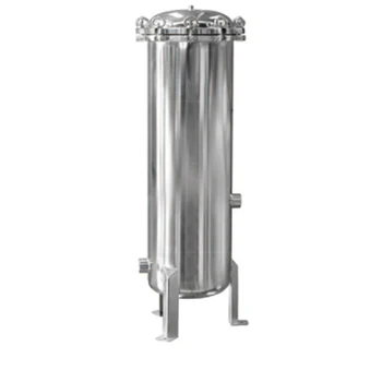 40 Inch Precision Water Filter Housing Multi Cartridges Stainless Steel 304 Filter Housing