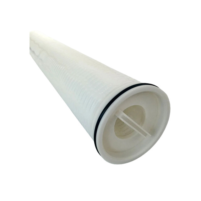 High Flow Water Filter Cartridge 60 Inch PP Pleated Filter Cartridge For Water Purification Plant