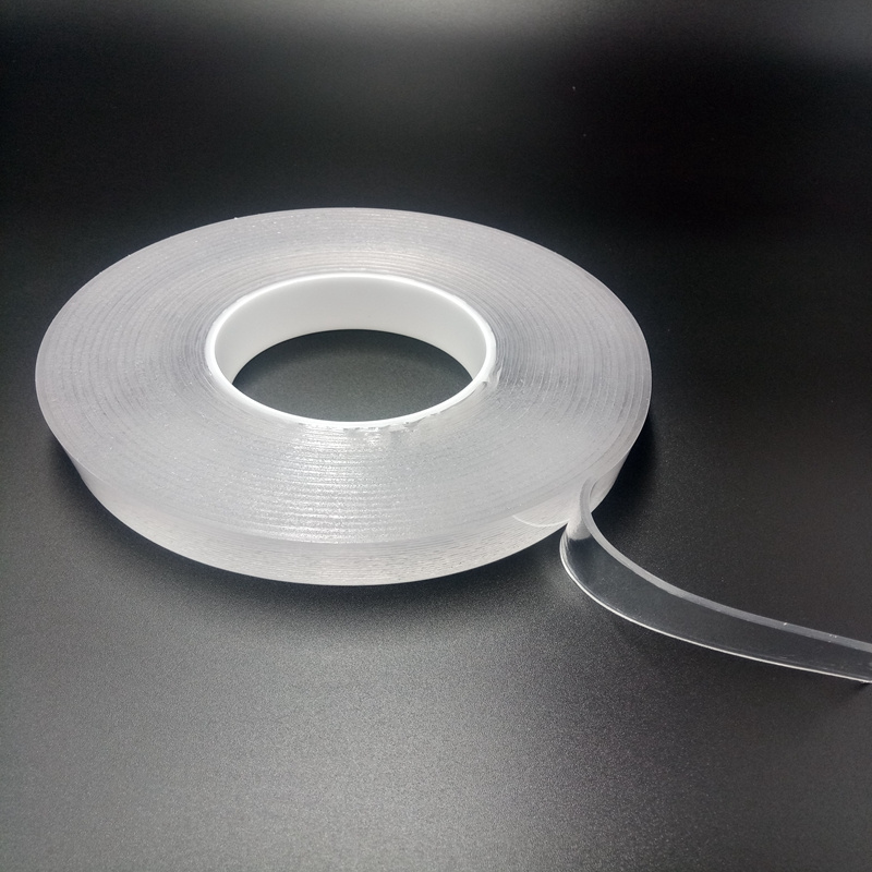 Reusable Nano Adhesive Tape, Multipurpose Double Sided No-Trace Removable Glue Tape Washable Strong Gel Anti-Slip Fixed Adhesive