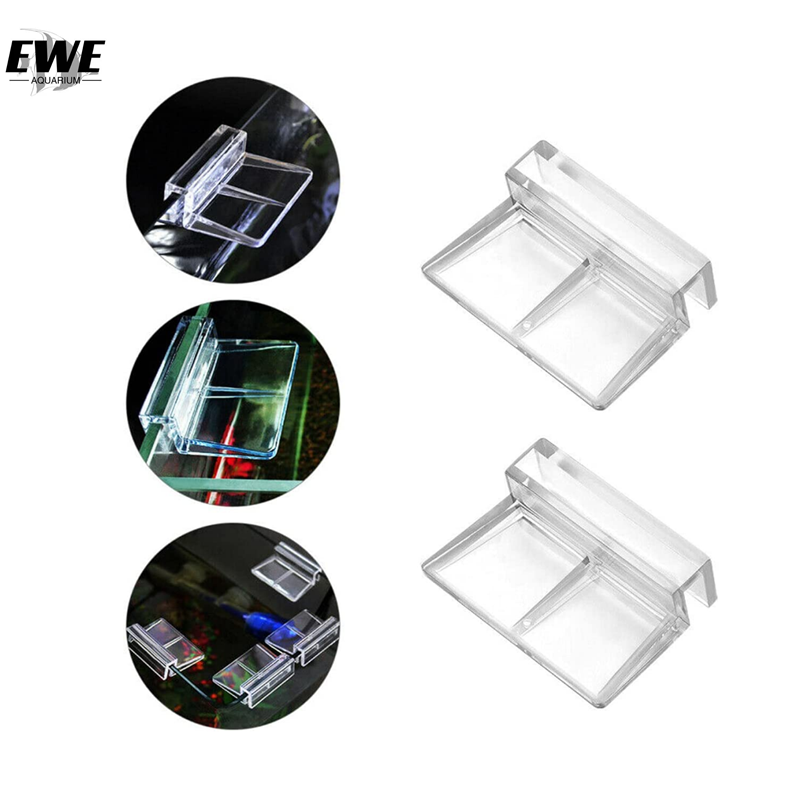 Aquarium Glass Cover Divider Clip Stand Holder Fish Tank Top Cover Acrylic Bracket Suitable for Frameless Aquarium